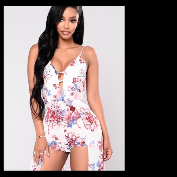 FASHION NOVA Romper Dress BNWOT - Picture 4 of 7